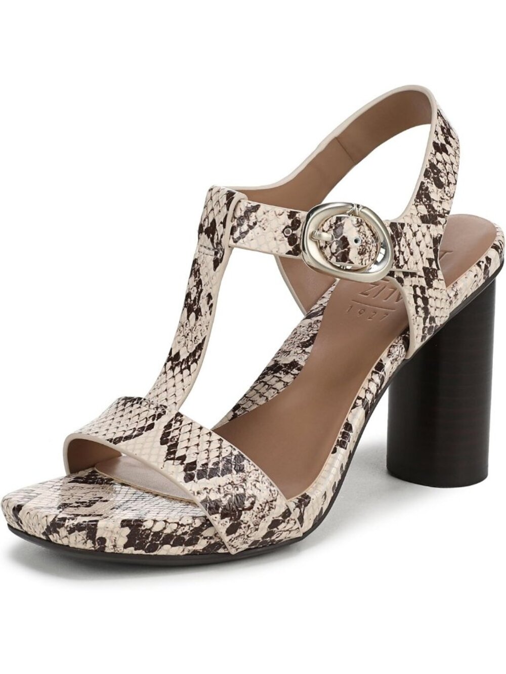 Stylish T-Strap Buckle Platform Heeled Sandals for Women - Comfortable & Chic